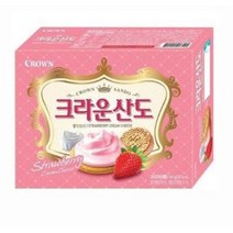 크라운 딸기산도, 161g, 3개