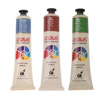 조소냐 아티스트 아크릴물감 75ml 시리즈 1 파레트 아크릴물감 알파아크릴물감 포크아트 붓 아크릭물감 신한아크릴물감, 129 S1 RED EARTH