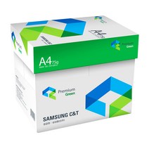 프리미엄 그린 A4 복사용지 A4용지 75g 2500매 1BOX