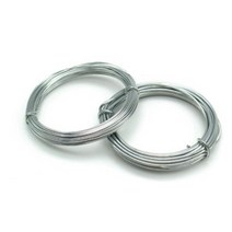 화훼용 지주대고정 0.8mm 1.6mm 2개입 철사 와이어 공예용 철선, 은사철사2P