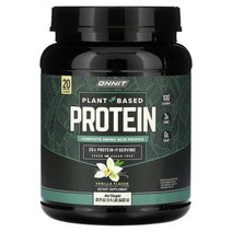 온닛 플랜트 프로틴 파우더 바닐라맛 622g Onnit