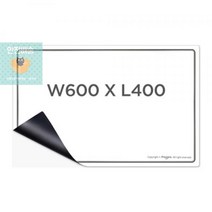 유리용 화이트보드 600x400mm MGMB-WB6040, 1