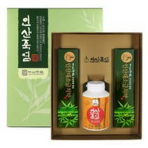 인산죽염 3회 죽염 설선물세트 (치약2+3회죽염 300g), 단품