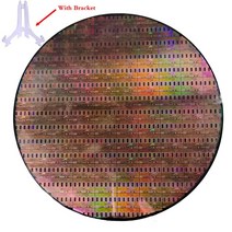 전기 전자 부품 실리콘 웨이퍼 8 인치 완전 칩 IC 포토 리소그래피 회로 CMOS 브래킷 포함, 02 적갈색