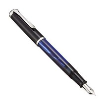 일본발송 펠리칸 만년필 클래식 M205 마블블루 흡입 미디엄포인트 M