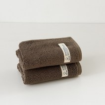 어스 원더 랜드 호텔타올 40수 코마사, 70*140cm 3장, 커피색