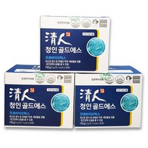 청인 골드에스 150g X 3박스 TV광고상품 딱좋아 청인 차전자피 사과식이섬유 첨부 사은체험3회분 증정