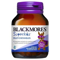 Blackmores 블랙모어스 멀티비타민 키즈 60츄어블 x 2팩, 2개