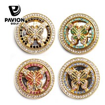 파비온 회전형 큐빅 나비 볼마커, 블랙, 1개