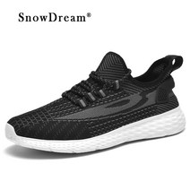 SnowDream 남성용 가볍고 시원한 운동화 통기성 러닝화 ayou-6937