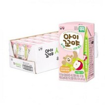 아이꼬야 유기농 베이비주스 사과포도 120ml 48개