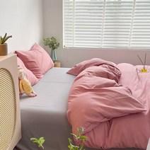 헤드없는 미니 서랍 LED 수납 서랍 싱글침대 침구 세트 패브릭 이불 커버 단색 침대 싱글 더블 킹, 15 taofenhui