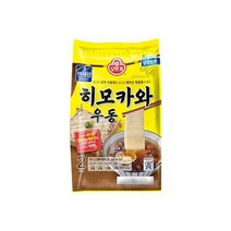 오뚜기 히모카와우동 2인 396G 맛있는 간식.쫄깃한 면발 히모카와우동 2인 건강식단. 간편조리 1셋트, 18셋트