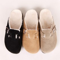 마이시크 H버켄 스웨이드 털신 슬리퍼 퍼블로퍼