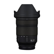 24-105 / 24105F4 렌즈 비닐 데칼 스킨 랩 커버 소니 24-105mm f4 g oss (SEL24105G) 렌즈 스티커 커버 케이스 필름, Matte Black