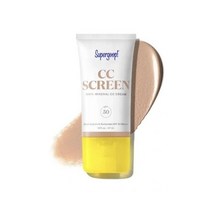선크림 완전 끈적끈적해! CC 스크린 100% 미네랄 CC 크림 SPF 50 NIB 1.6
