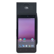 NFC단말기 NFC카드단말기 Z9 안드로이드 7 Pda 핸드 헬드 모바일 POS 시스템 4G 터미널 NFC 레스토랑 지불, 01 Gray Black_01 EU 플러그