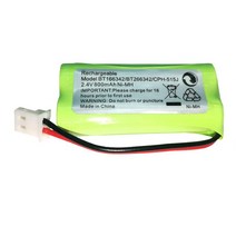 무선전화기 유뮤선전화기 레트로 2.4V 800mAh 무선 전화 배터리 BT162342 BT, 01 1 Piece