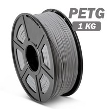 3d 프린터 필라맨트 필라멘트 Sunlu petg 1.75mm 풀 컬러 투명 흰색 공차 +-0.02mm 십대를위한 상상력 탐구 PLA, 페그 그레이, 협력사