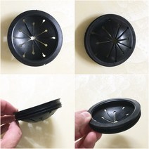 음식물처리기 부속 물튐방지 고무 8cm 소음방지 고무캡 싱크대 고무마개