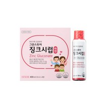 그린스토어 징크시럽 아연 50ml x 8병, 1개, 50ml  8병