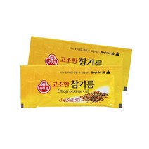 오뚜기 일회용 참기름 30개 고소한참기름 4.5ml, 2세트