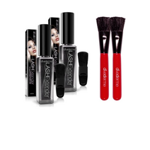 디바덤 래쉬 익스텐더 속눈썹 연장 마스카라 9ml + 빨간 브러쉬, 블랙, 12세트