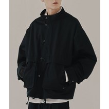 로맨틱 크라운 ROMANTIC CROWN 스퀘어 포켓 필드 자켓 블랙 SQUARE POCKET FIELD JACKET BLACK