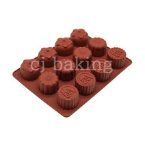 cjbaking 양갱몰드 실리콘(대)12구