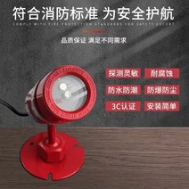 불꽃 화재 연기 화염 감지기 적외선 방폭형 20m 40m 경보 소방장치, 방폭 싱글 밴드(20미터)