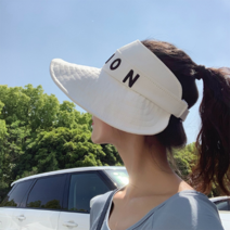 현블러썸 챙넓은돌돌이햇 썬캡 챙긴모자 챙넓은모자 여름썬캡 라피아햇 밸크로 찍찍이 돌돌이모자 여성 여자