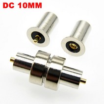 2PIN 10mm 방수 고전류 고속 충전 스프링로드 DC 자기 Pogopin 커넥터 전원 프로브 솔더 와이어 유형, 01 10MM  1