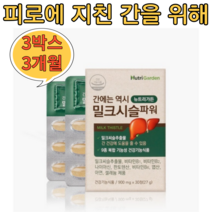 뉴트리가든 밀크시슬파워 3박스 3개월분 간영양제 밀크씨슬, 3박스(3개월분), 3개