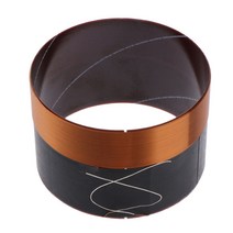 GHSHOP Lovoski 우퍼 보이스 코일 75 코어 장착 스페이서 링 교체 부품, 76x76x50mm, 블랙 + 브라운, 알류미늄