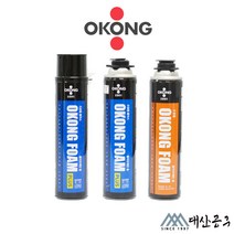 오공 우레탄폼 건용 일회용 스프레이폼 폼건 폼본드 세척제크리너 폼 본드 일반용 일회용, 오공폼플러스(건타입)/750ml