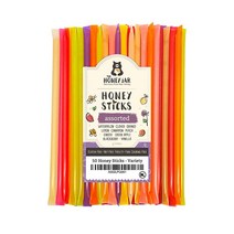 The Honey Jar Honey Sticks 허니 스틱 어소티드 50개입