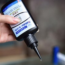 옥상방수 KafuteUV 경화 아크릴 투명 접착제 50ml UV 플래시 라이트 유리 금속 가구 수공예, 한개옵션0, 한개옵션0
