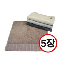 오너클랜 송월 뉴명품 세면타월 5장, 단품