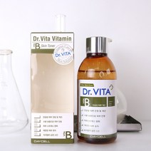 데이셀 닥터비타 비타민 스킨 토너 B 200ml [민감성/ 피부진정/ 수분보충/ 저자극], 1개 [비타민 크림 10매 증정]