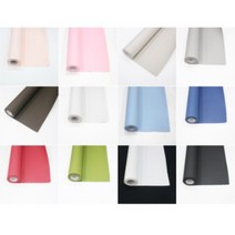 핸드메이크 밍크지 120g 칼라색지/고급 종이 색지 - 선물 꽃 포장지 종이롤 롤색지, 1. 연핑크