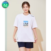 요넥스 221TS050U 공용 배드민턴 반팔 티셔츠 화이트