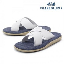 ISLANDSLIPPER 클래식 레더 슬리퍼 샌들 PTF223-HBWT