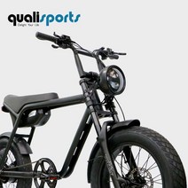 퀄리 볼트S 스쿠터 VOLTS 전동자전거 (750W/20Ah), 블랙(750W 20Ah), 서울수도권 완조립퀵배송