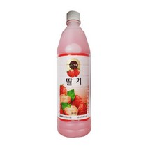 청솔 딸기 원액 주스 835ml 12개 마다 배송비부과