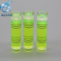 광도계 광 휘도계 휘도 측정기 플라스틱 버블 레벨 원통형 수위 포토 프레임 개 배치, green