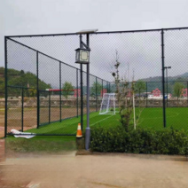 실내 축구장 경기장 코트장 보호 울타리 그물망, 높이 4미터 및 가로 막대 3개 세트