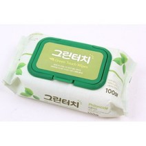 그린터치 100매 캡형 물티슈 아기물티슈 피톤치드, 그린터치 100매 캡형 물티슈 아기물티슈 피