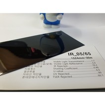 아키스타 열차단필름 IR05/65 단열 쏠라 썬팅지 적외선차단필름 150폭 1M단위판매