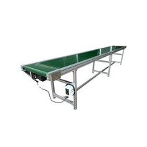 컨베이어벨트 상하차 이동식 마트 상품 이동용 2m, 양방향 컨베이어 500mm, 1개