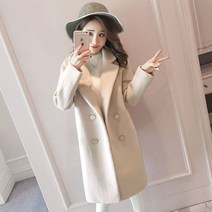 여성 코트 간절기 롱코트 캐주얼 슬림핏 자켓 인박카144